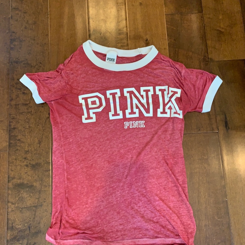Pink short sleeve t shirt